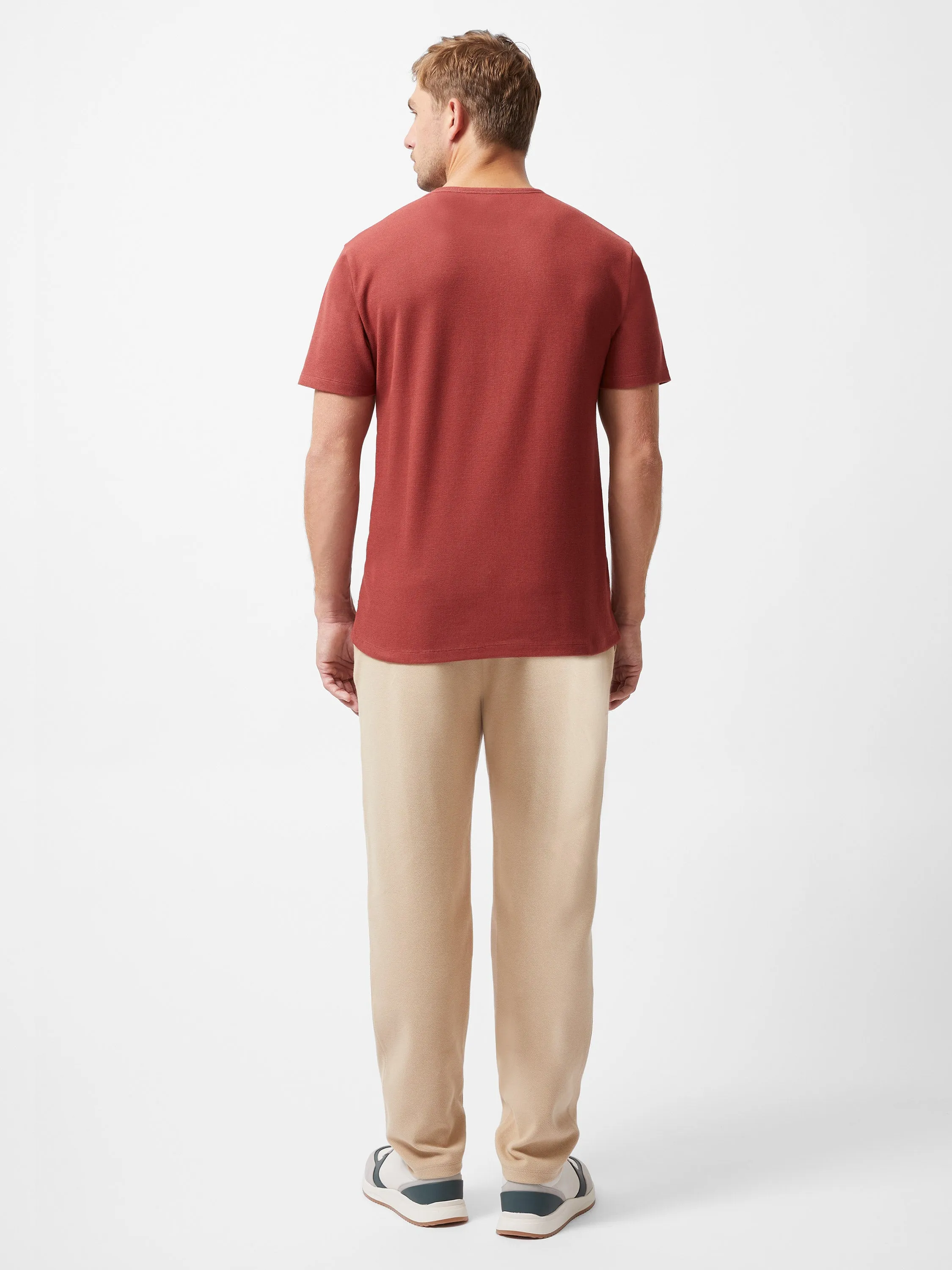 Textured Short Sleeve T-Shirt
