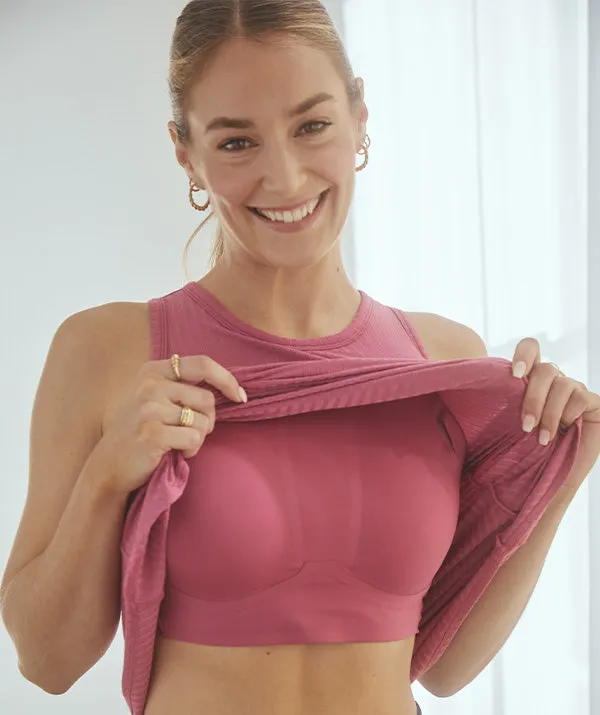 The Luxe Rib Freedom Bra Tank