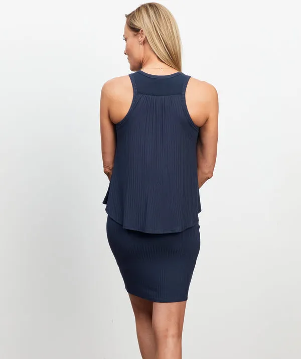 The Luxe Rib Freedom Bra Tank