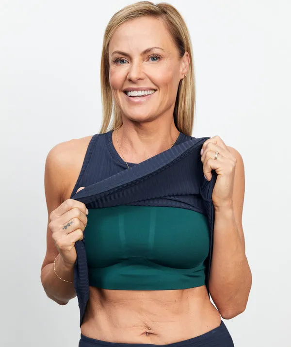 The Luxe Rib Freedom Bra Tank