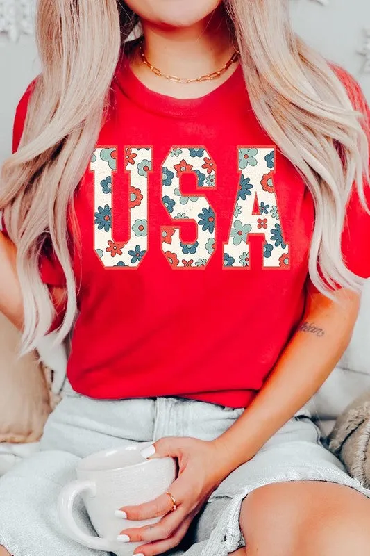 USA 4th Of July America Patriotic Graphic T Shirt
