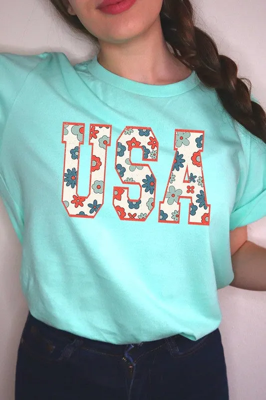 USA 4th Of July America Patriotic Graphic T Shirt