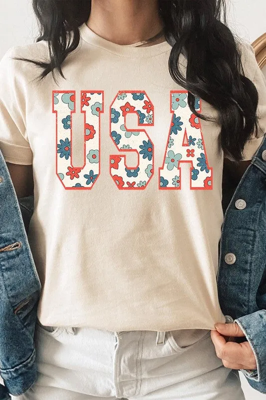 USA 4th Of July America Patriotic Graphic T Shirt