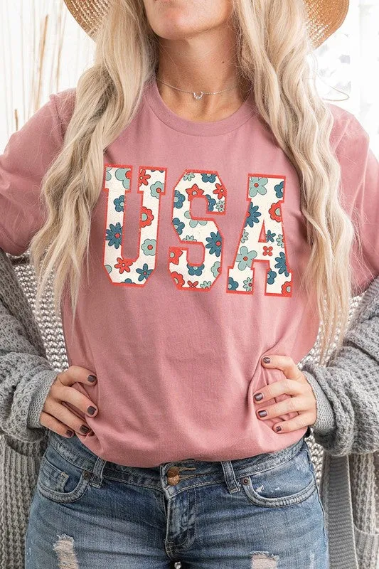 USA 4th Of July America Patriotic Graphic T Shirt