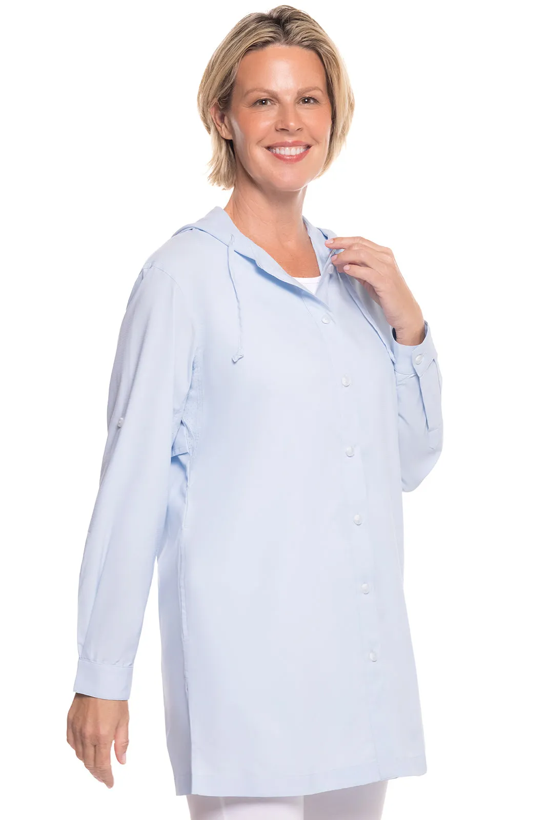 Women's Iztapa Beach Shirt | Light Blue