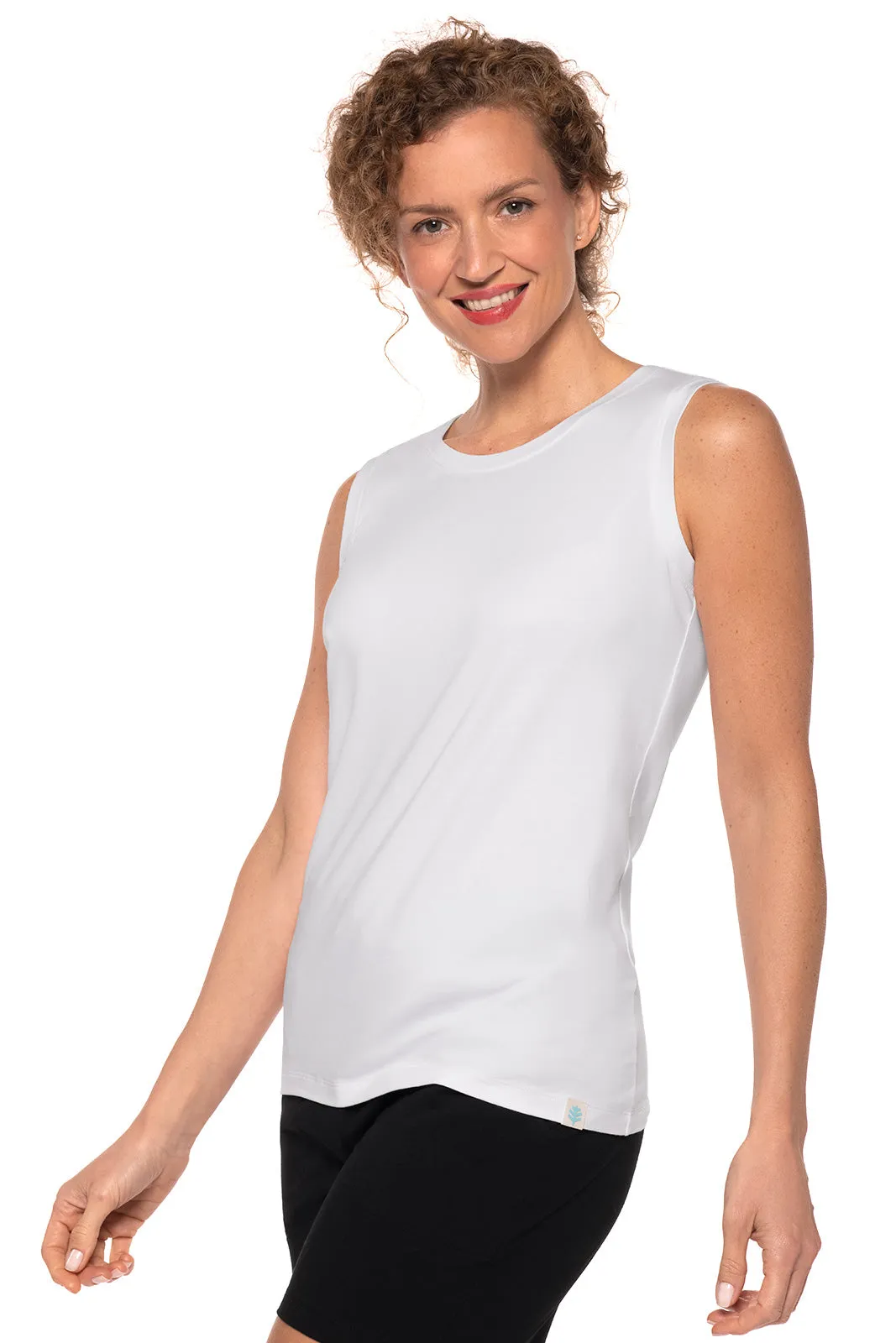 Women's Morada Everyday Basic Tank | White