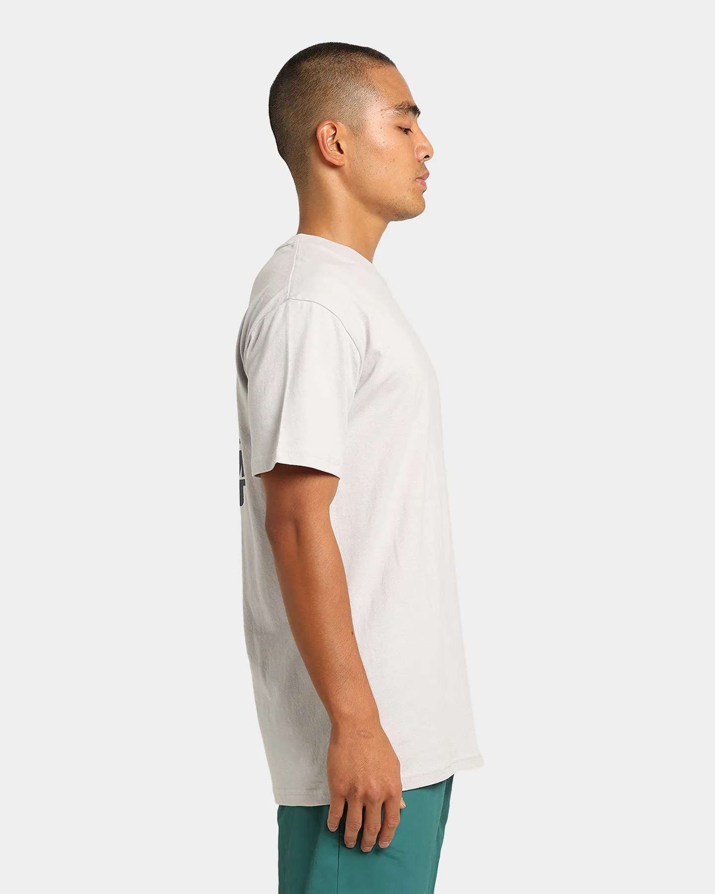 XLARGE 91 Text T-Shirt Grey/Navy